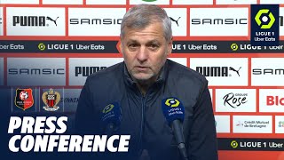 Press Conference STADE RENNAIS FC  OGC NICE 21  20222023 [upl. by Babcock]