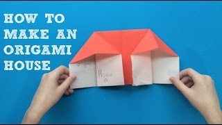 How to Make an Origami House EASY [upl. by Joe676]