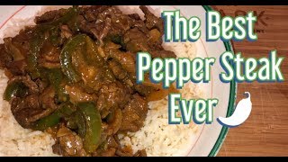 Quick Easy Pepper Steak by Chef Bae [upl. by Aicile593]