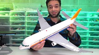 LEGO Passenger Jet rebuilt amp fully customized [upl. by Ioved]