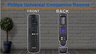 The Philips Universal Companion Remote Literal allinone Remote Review [upl. by Adyan591]