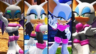 Evolution of Rouge the Bat 2001  2018 [upl. by Silletram66]