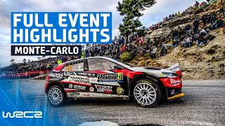 WRC2 Full Event Highlights  WRC Rallye MonteCarlo 2023 [upl. by Otter]