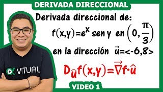 Derivada direccional video 1  Vitual Universitario [upl. by Niels]