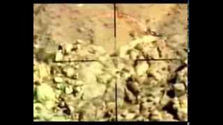 RARE FOOTAGEItalian army attack helicopter A129 mangusta destroy Taliban positions in Afghanistan [upl. by Neelyahs]