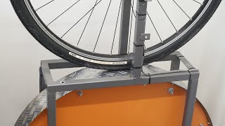 Panaracer GravelKing SK Rolling Resistance Test spin up video [upl. by Aikemit]