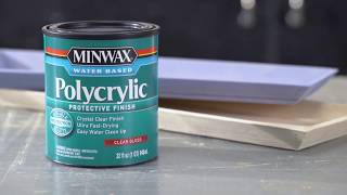 Crystal Clear Protective Finish  Minwax [upl. by Ardnahcal]