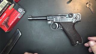 Histoire du Luger P08 9 mm Parabellum 1918 [upl. by Monagan482]