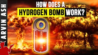 Nuclear Bomb How it Works in detail Atomic vs Hydrogen bomb Hbomb [upl. by Dav]