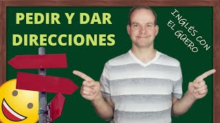 CONVERSACIONES EN INGLÉS cómo pedir y dar direcciones [upl. by Ahsiret]