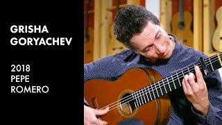 Paco de Lucias quotAlmoraimaquot played by Grisha Goryachev on a 2018 Pepe Romero [upl. by Silsby376]