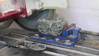 How to Build a Homemade Rock Saw for Under 350 dollars [upl. by Damal]