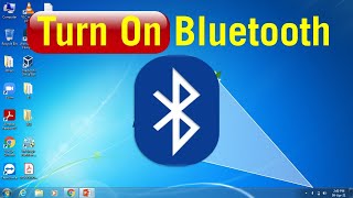 How to turn on bluetooth on windows 7 [upl. by Phaih]