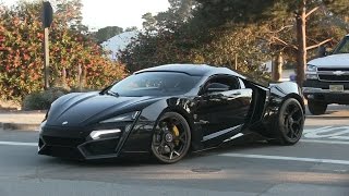 The 34 Million Lykan Hypersport driving in California [upl. by Malarkey]