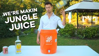 How To Make The Cheapest Easiest Jungle Juice In College [upl. by Ahter271]