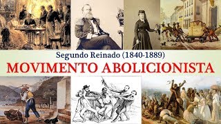 História do Brasil  Segundo Reinado 18401889  Aula 06  Movimento Abolicionista [upl. by Snebur]