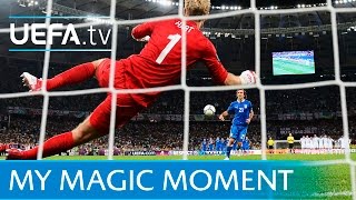 Pirlos Panenka penalty  Italy v England [upl. by Weitman]