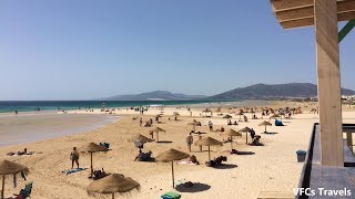 Beach Trip Spain  Tarifa Beach  Spains Best Beach [upl. by Imij]