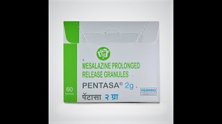 PENTASA 2GM SACHET  MESALAZINE [upl. by Eolc1]