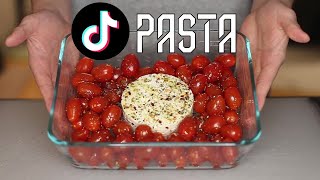 How To Make TIKTOKs Viral Tomato FetaBoursin Pasta [upl. by Anrapa394]