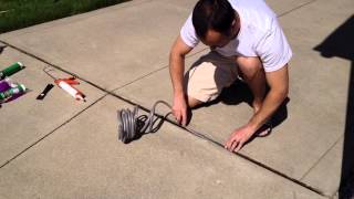 DIY Repair Driveway Expansion Joints [upl. by Tyoh]