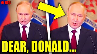 WATCH PUTIN ISSUE TERRIFYING WARNING TO TRUMP [upl. by Pugh]