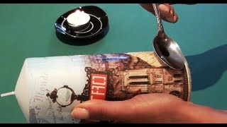 Comment transférer une image sur une bougie  DIY customiser vos bougies Tuto facile [upl. by Adiuqal]