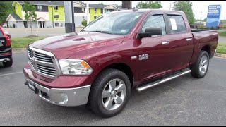 SOLD 2017 Ram 1500 Big Horn 57 4WD Walkround Start up Tour and Overview [upl. by Radec655]