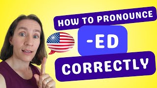 How to Pronounce the ED Ending Correctly in English [upl. by Isla]