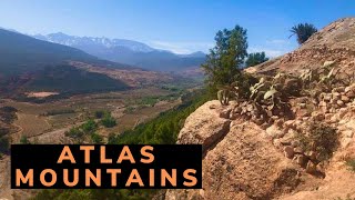 The magnificent landscape of the Atlas Mountains in Morocco [upl. by North]