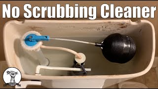 EASY Clean Your Toilet Tank Without Scrubbing  TightwadDIY [upl. by Akenn655]