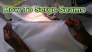 How I Serge with a Sewing Machine [upl. by Hamil]