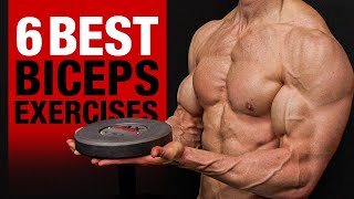 6 BEST Biceps Exercises DON’T SKIP THESE [upl. by Quartet]