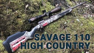 Gun Review The New Savage High Country 110 [upl. by Ethelind]