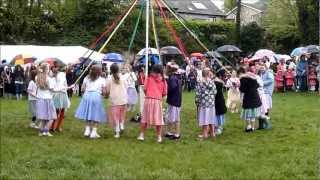 Wheatley May Day 2012  Maypole dancing [upl. by Ahtoelc]