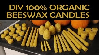 DIY Beeswax Candles [upl. by Elenaj]