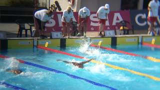 Sarah Sjöström World Record 50m Fly 2443 [upl. by Llet]