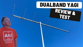 2m70cm Dualband Yagi Review  AntennasAmplifiers YTHF21 [upl. by Beauchamp15]