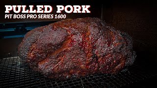 Smoked Pork Butt On A Pit Boss  Pulled Pork On A Pellet Grill [upl. by Constantino]