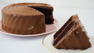 Easy Moist Chocolate Cake [upl. by Silisav888]