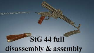 StG 44 full disassembly amp assembly [upl. by Eelyak]