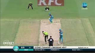 Highlights Thunder v Heat  BBL06 [upl. by Iba]