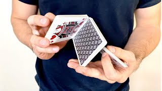 Cardistry Tutorial Molecule Cut Card Flourish [upl. by Zeralda]