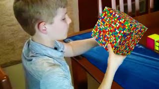 he solves rubiks cube in 14 seconds [upl. by Ahras776]