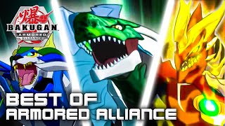 Top 10 EPIC Battles From Bakugan Armored Alliance  Bakugan Official [upl. by Zitah]