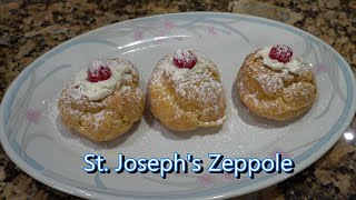 Italian Grandma Makes St Josephs Zeppole [upl. by Cherlyn585]