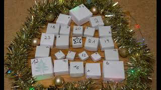 Adventskalender DIY selber basteln [upl. by Anaehr29]