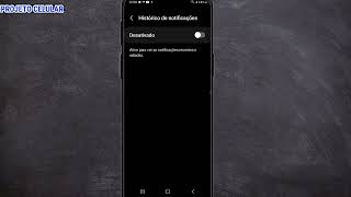 Como ver o histórico de notificações SAMSUNG [upl. by Adaha]