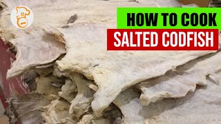 Learn how to cook salted codfish [upl. by Egor280]