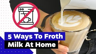 How To Froth Milk At Home Best Milk Frothers Review [upl. by Gustin448]